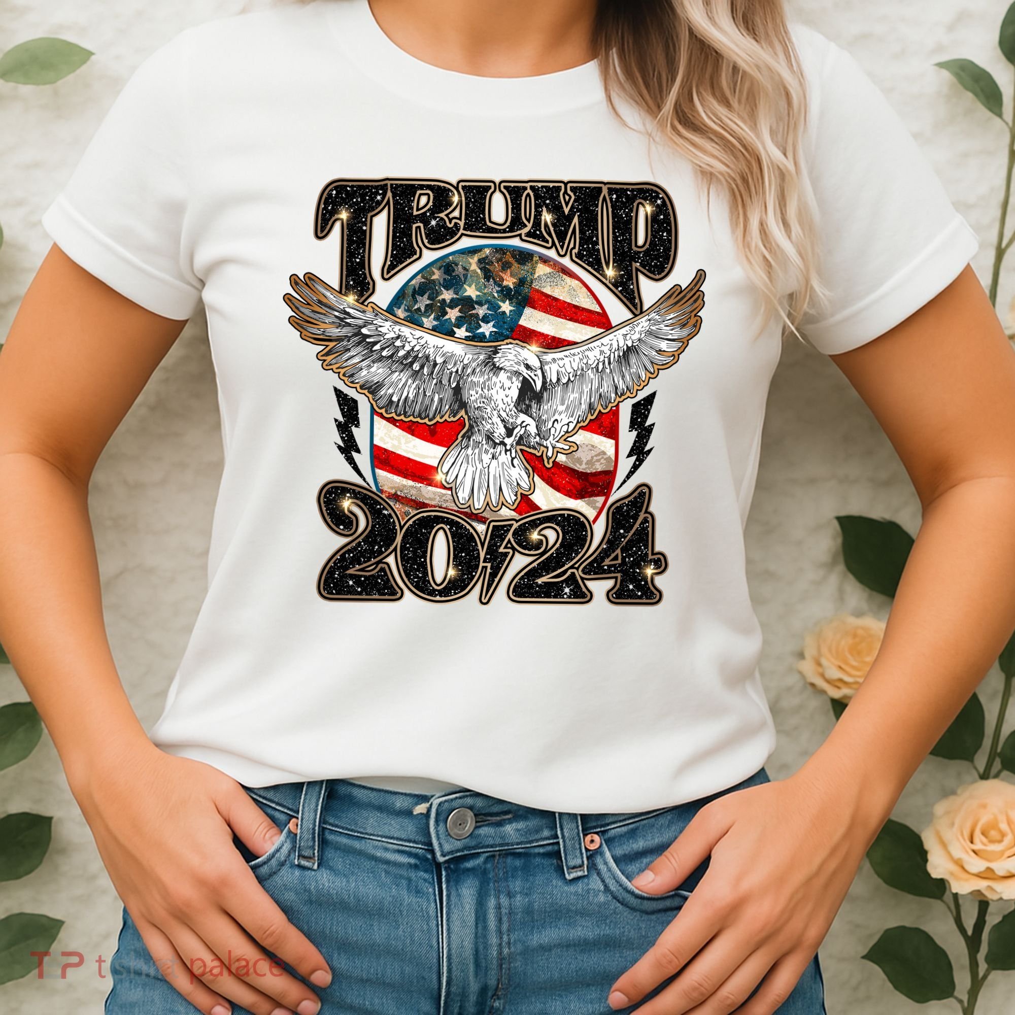 Donald Trump 2024 American Eagle Women's T-Shirt