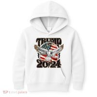 Donald Trump 2024 American Eagle Kids Hoodie thumb 0