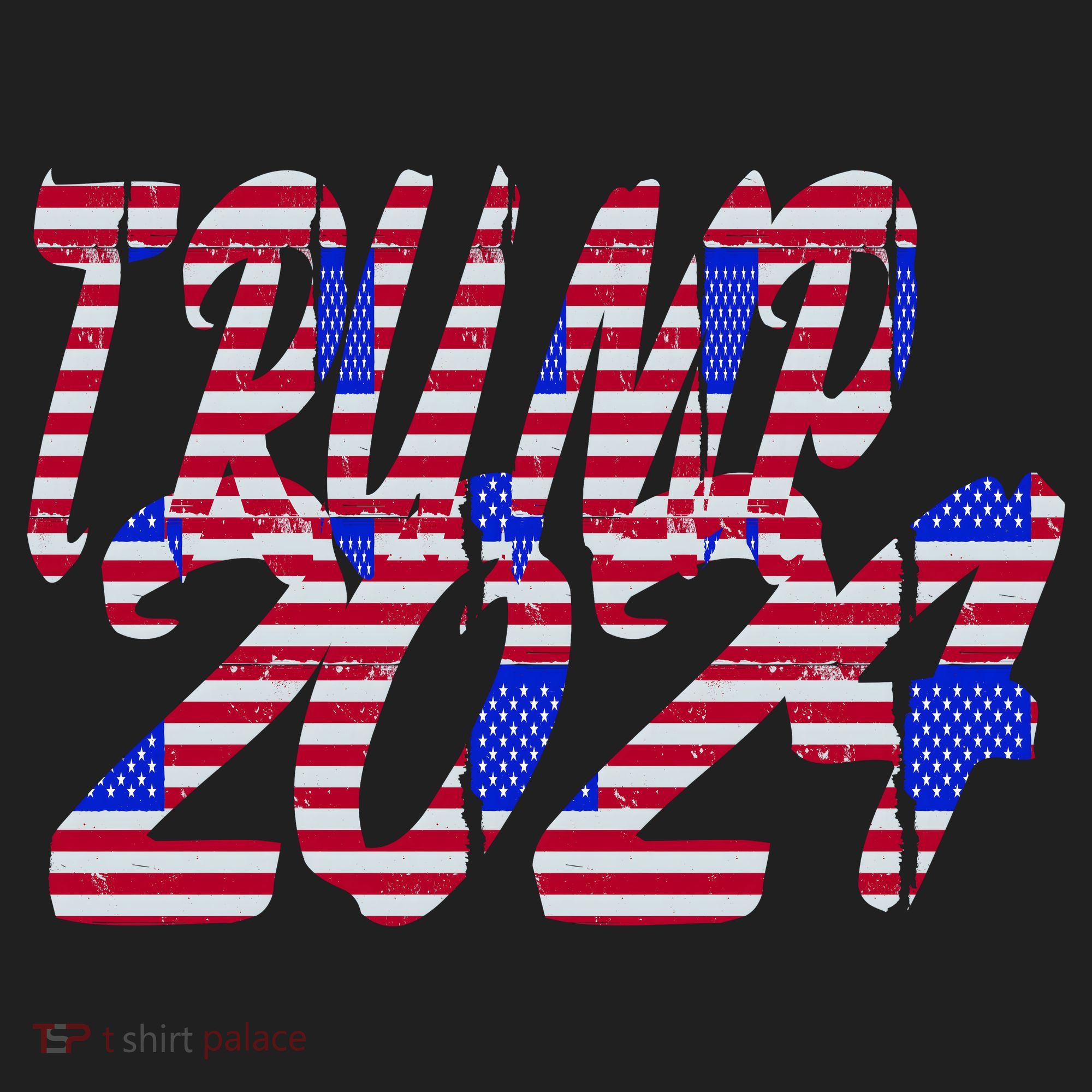 Trump 2024 American Grunge Style Women's Sweatshirt