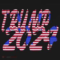Trump 2024 American Grunge Style Coaster thumb 2