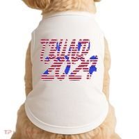 Trump 2024 American Grunge Style Doggie Tank thumb 0