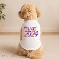 Trump 2024 American Grunge Style Doggie Tank thumb 2