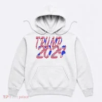 Trump 2024 American Grunge Style Hoodie thumb 0