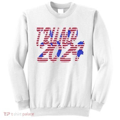 Trump 2024 American Grunge Style Sweatshirt