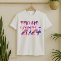 Trump 2024 American Grunge Style T-Shirt thumb 2