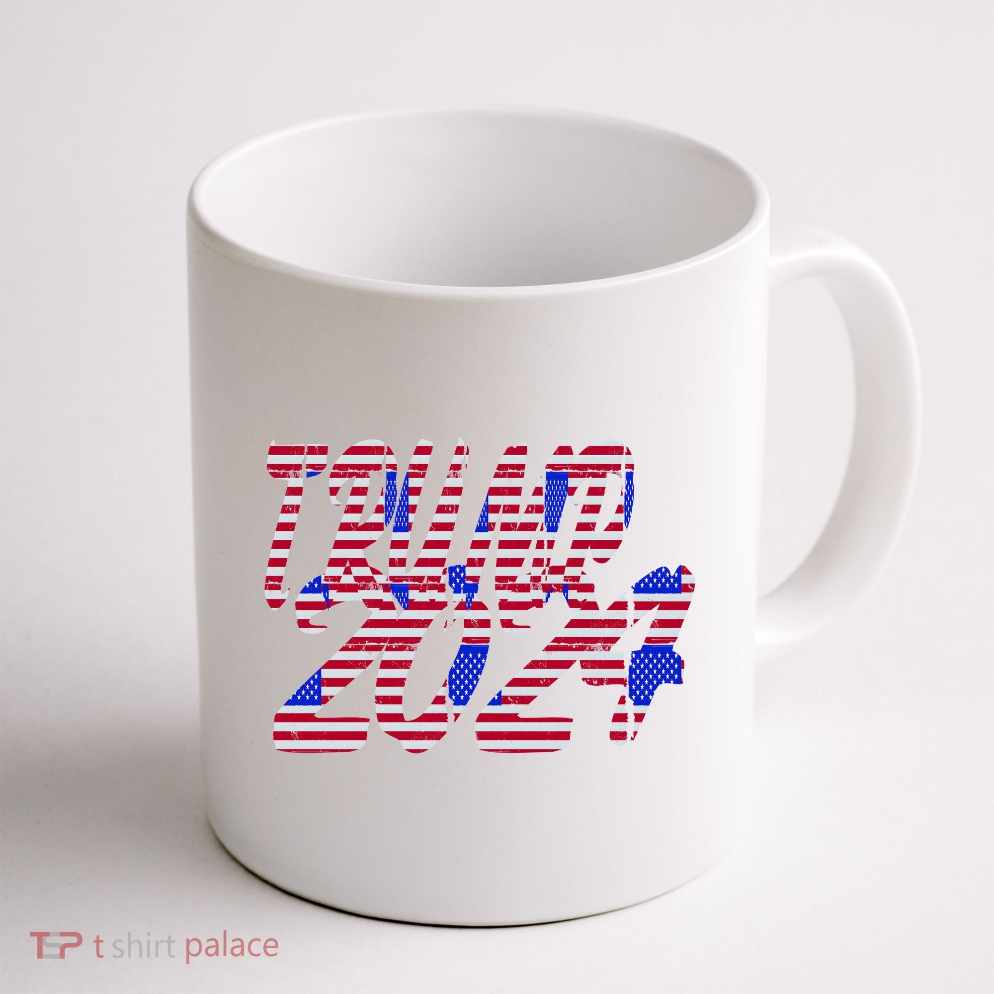 Trump 2024 American Grunge Style Coffee Mug