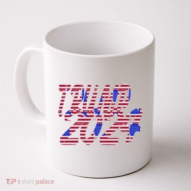 Trump 2024 American Grunge Style Coffee Mug