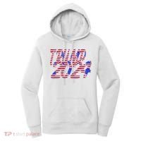 Trump 2024 American Grunge Style Women's Hoodie thumb 0
