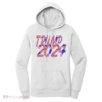 Trump 2024 American Grunge Style Women's Hoodie thumb 0