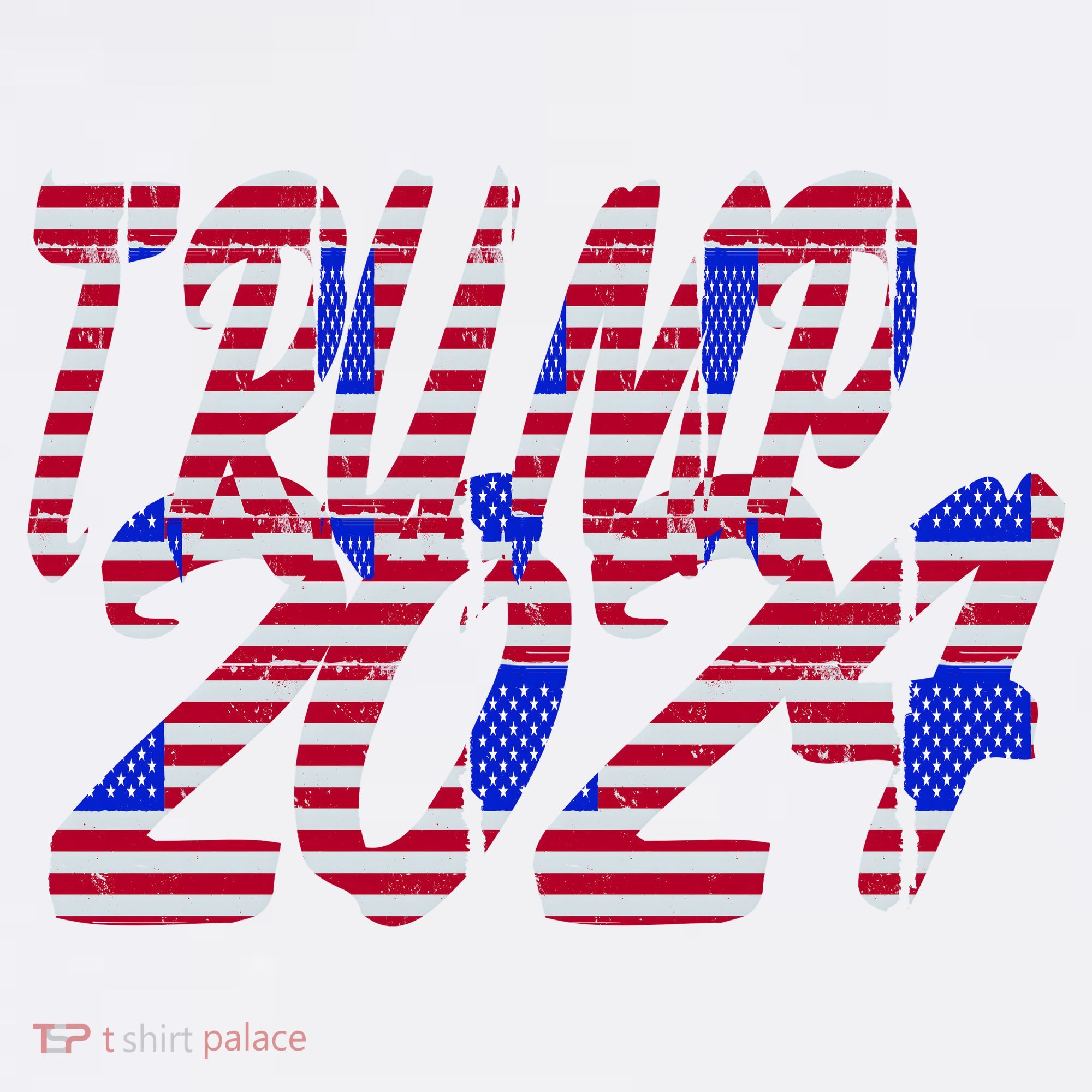 Trump 2024 American Grunge Style Mousepad