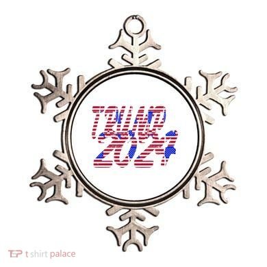 Trump 2024 American Grunge Style Ornament