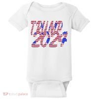 Trump 2024 American Grunge Style Baby Bodysuit thumb 0
