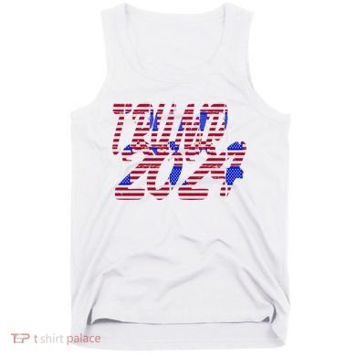 Trump 2024 American Grunge Style Tank Top