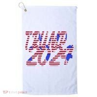 Trump 2024 American Grunge Style Golf Towel thumb 0