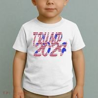 Trump 2024 American Grunge Style Toddler T-Shirt thumb 2