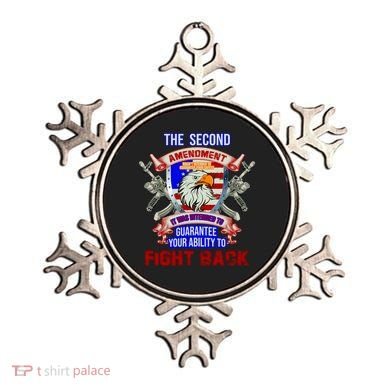 The 2nd Amendment Guarantees Your Ability To Fight Back Ornament