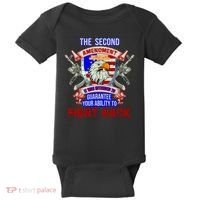The 2nd Amendment Guarantees Your Ability To Fight Back Baby Bodysuit thumb 0