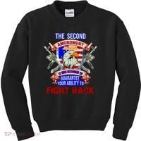 The 2nd Amendment Guarantees Your Ability To Fight Back Kids Sweatshirt thumb 0