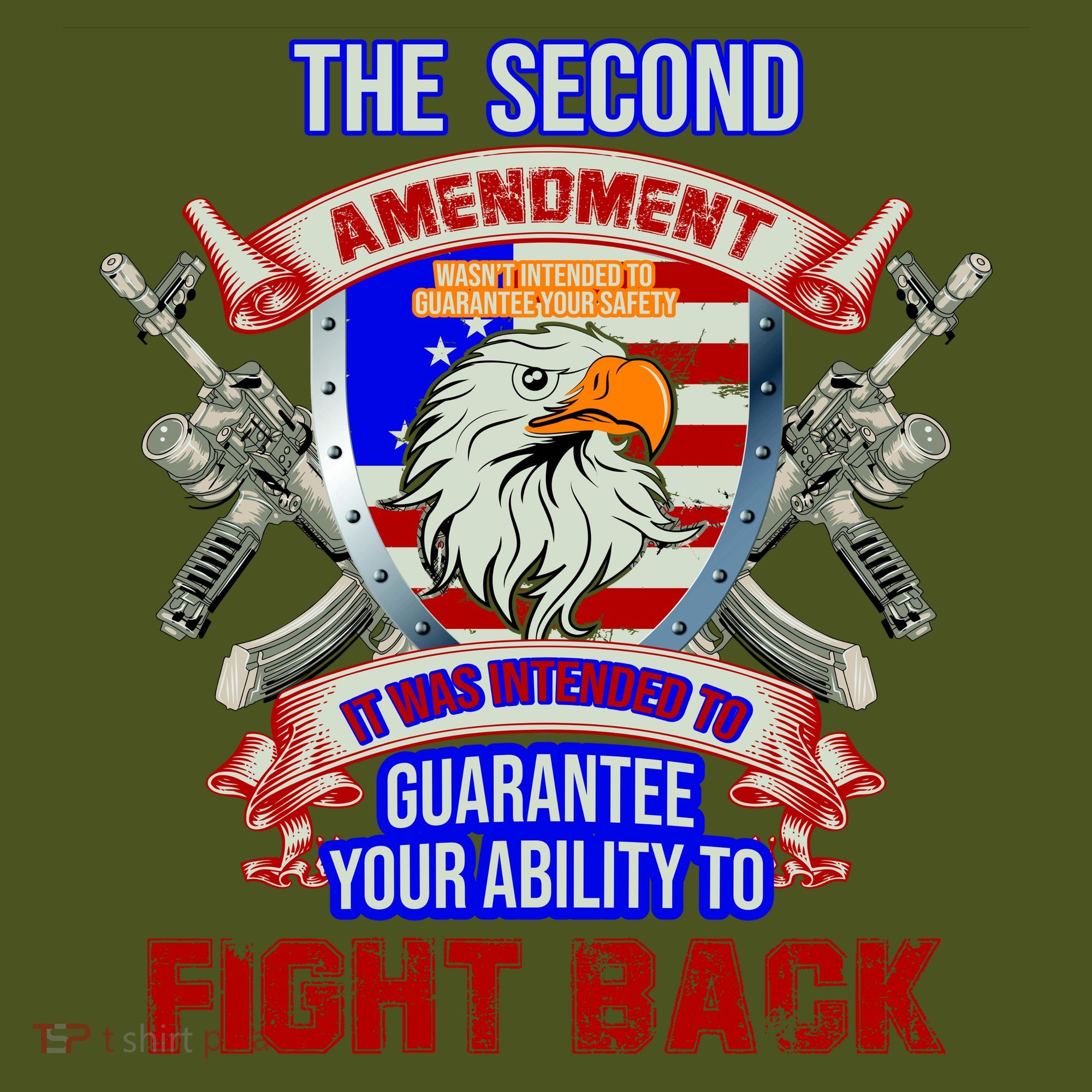 The 2nd Amendment Guarantees Your Ability To Fight Back Long Sleeve Shirt