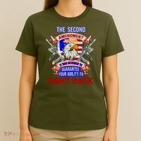 The 2nd Amendment Guarantees Your Ability To Fight Back T-Shirt thumb 4