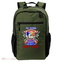 The 2nd Amendment Guarantees Your Ability To Fight Back Backpack thumb 0