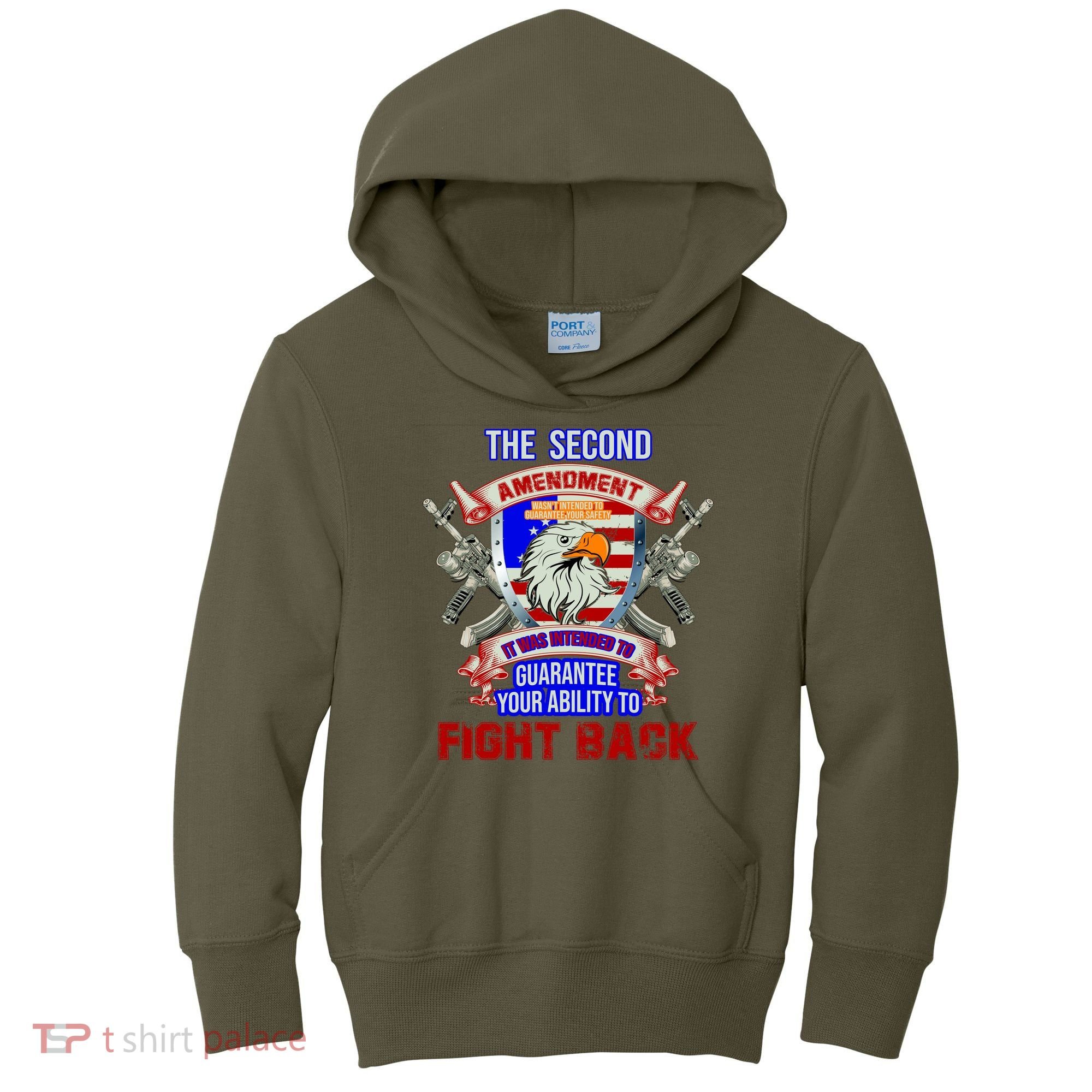 The 2nd Amendment Guarantees Your Ability To Fight Back Kids Hoodie