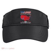 Trump 2024 Better Coverage Than Verizon Can You Hear Us Now Adult Drive Performance Visor thumb 0