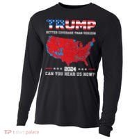 Trump 2024 Better Coverage Than Verizon Can You Hear Us Now Cooling Performance Long Sleeve Crew thumb 0