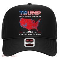 Trump 2024 Better Coverage Than Verizon Can You Hear Us Now Hat thumb 0