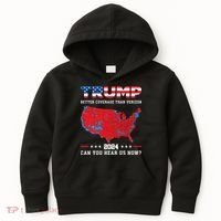 Trump 2024 Better Coverage Than Verizon Can You Hear Us Now Kids Hoodie thumb 0