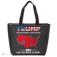 Trump 2024 Better Coverage Than Verizon Can You Hear Us Now Tote Bag thumb 0