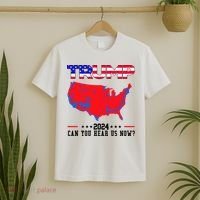 Trump 2024 Can You Hear Us Now Pro Donald Trump Election Usa Map T-Shirt thumb 2