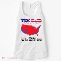 Trump 2024 Can You Hear Us Now Pro Donald Trump Election Usa Map Women's Tank Top thumb 0