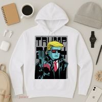 Trump 2024 Comic Cover Hoodie thumb 3