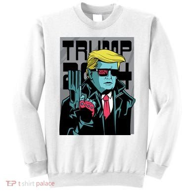 Trump 2024 Comic Cover Sweatshirt