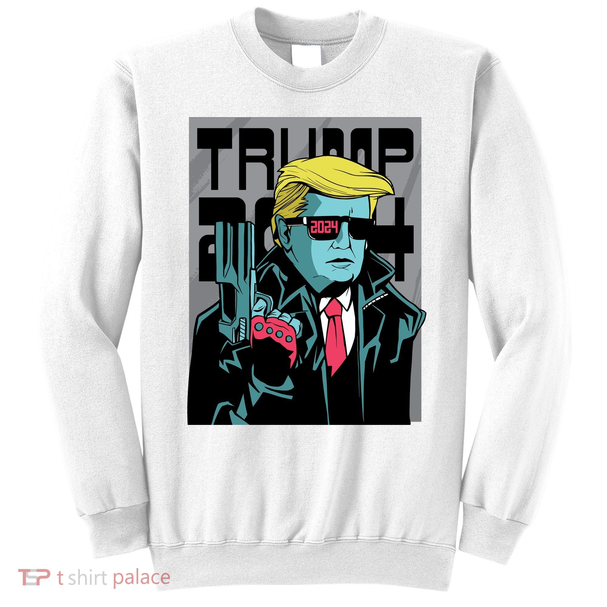Trump 2024 Comic Cover Sweatshirt