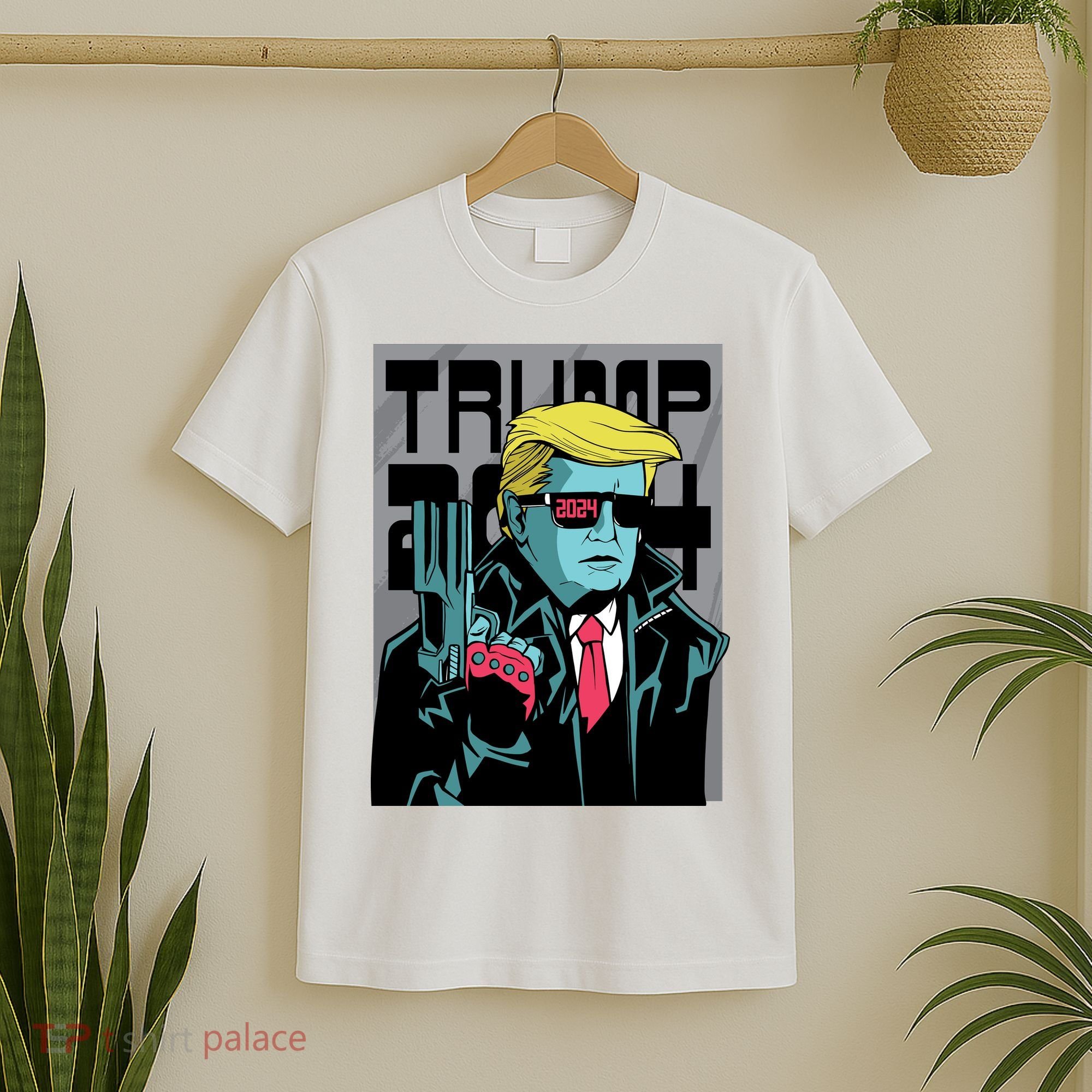 Trump 2024 Comic Cover T-Shirt