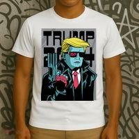 Trump 2024 Comic Cover T-Shirt thumb 3