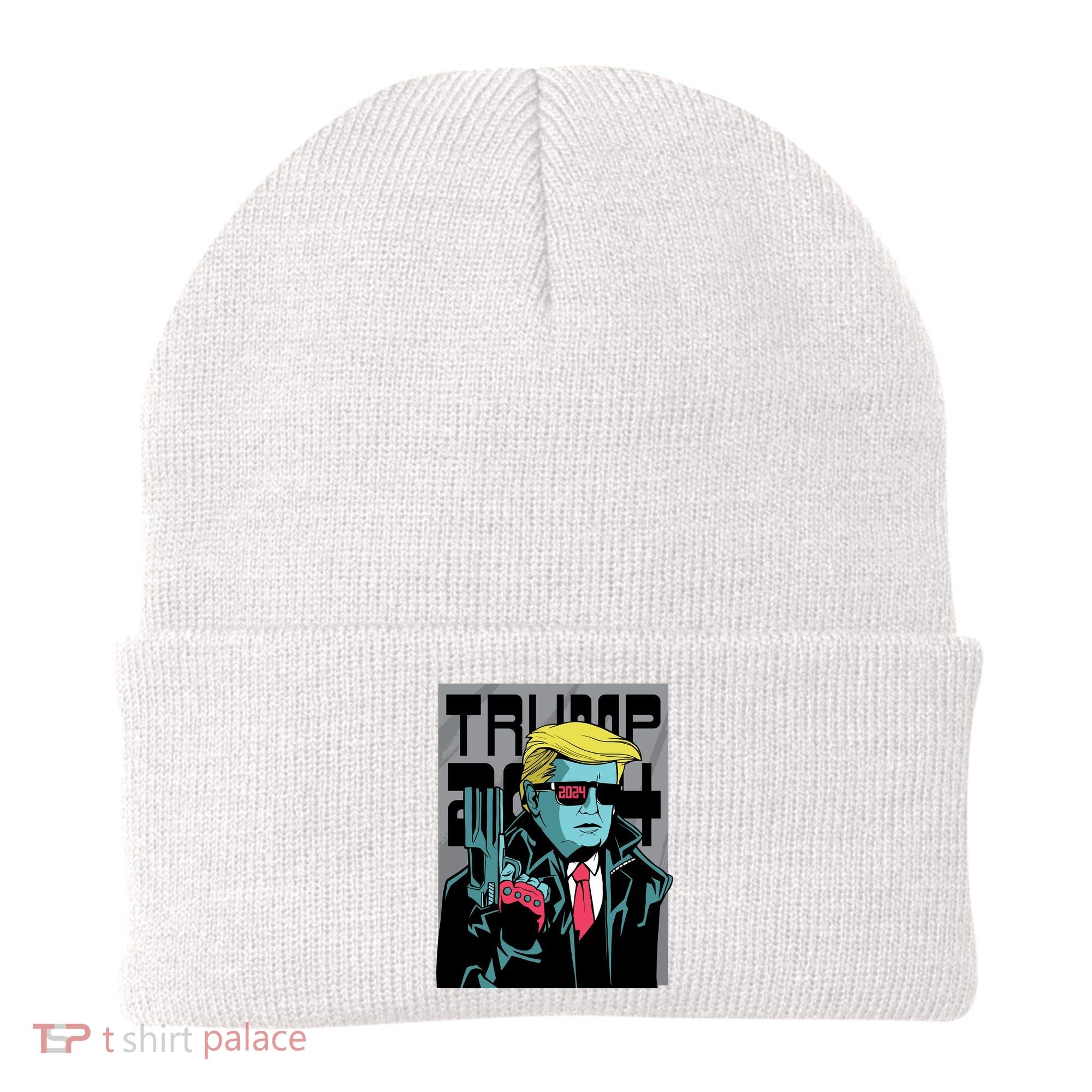 Trump 2024 Comic Cover Beanie