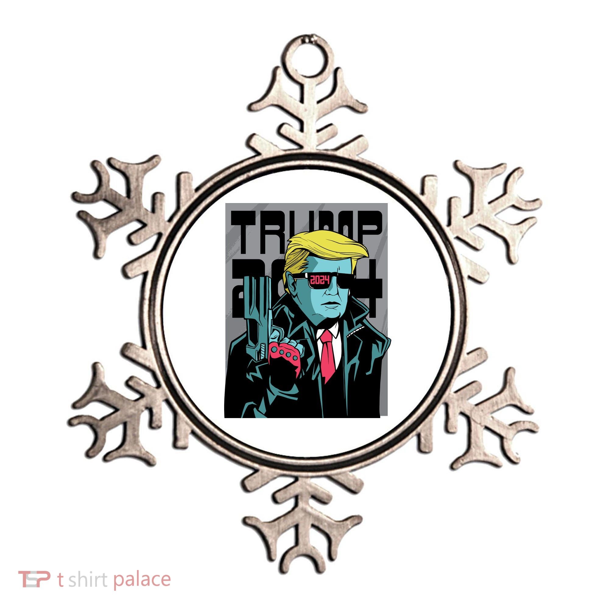 Trump 2024 Comic Cover Ornament