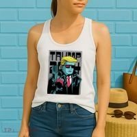 Trump 2024 Comic Cover Women's Tank Top thumb 2