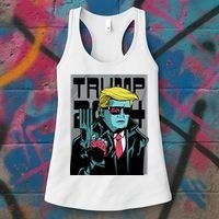 Trump 2024 Comic Cover Women's Tank Top thumb 3