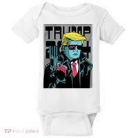 Trump 2024 Comic Cover Baby Bodysuit thumb 0