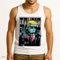 Trump 2024 Comic Cover Tank Top thumb 3