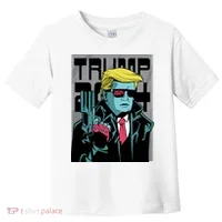 Trump 2024 Comic Cover Toddler T-Shirt thumb 0