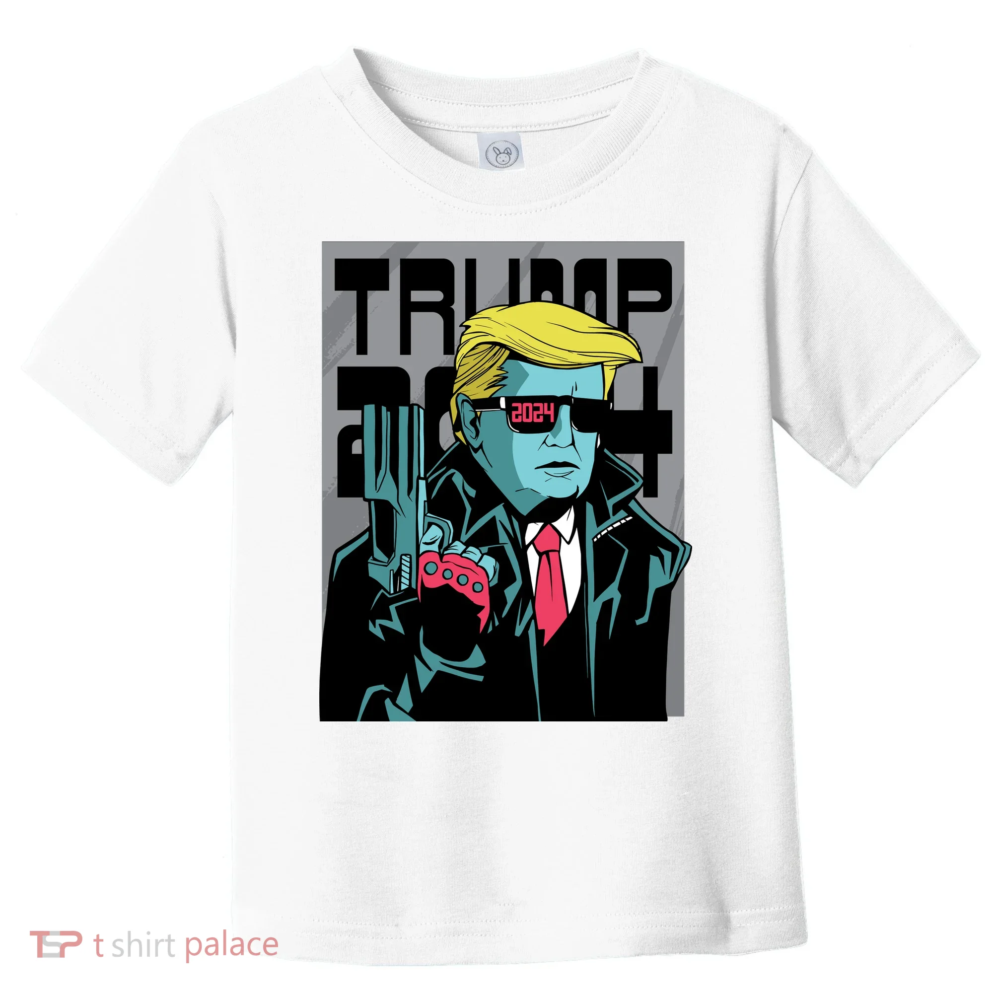 Trump 2024 Comic Cover Toddler T-Shirt