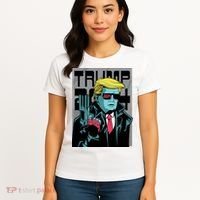 Trump 2024 Comic Cover Women's T-Shirt thumb 4