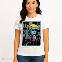 Trump 2024 Comic Cover Women's T-Shirt thumb 4