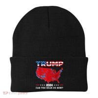 Trump 2024 Can You Hear Us Now Map Of 2024 Election Results Beanie thumb 0