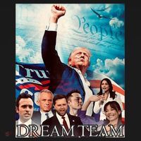 Trump 2024 Dream Team Doggie Tank thumb 4